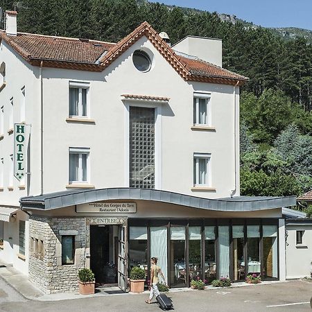 Logis Hotel Restaurant Des Gorges Du Tarn Florac Exteriör bild